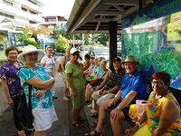 06 waiting for our shuttle in Papeete