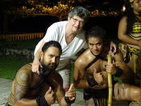 08 Vivian with couple of Tahiti dancers