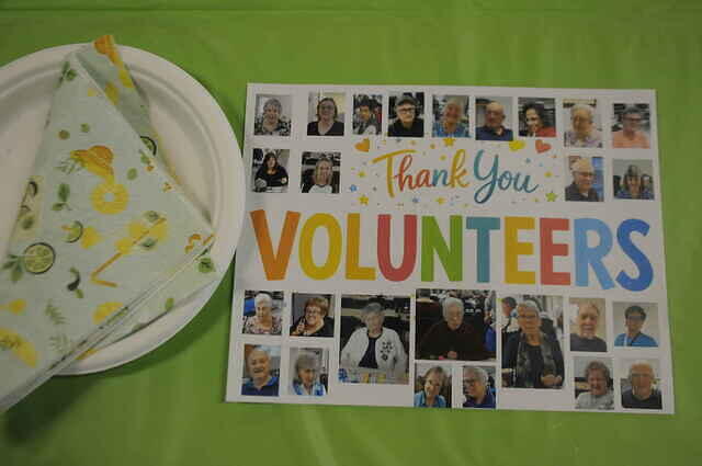 16 volunteers 